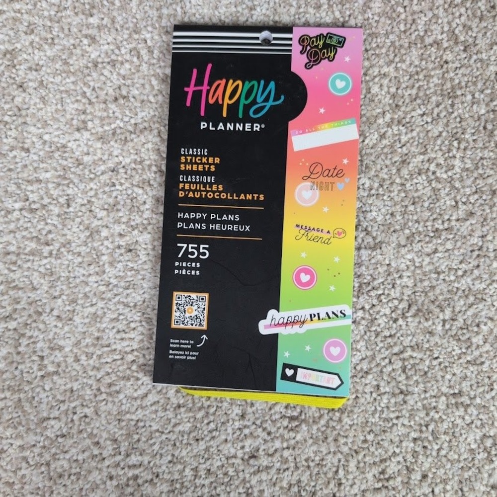 Happy‎ Planner Classic Sticker Sheets 755 Pieces - Happy Plans